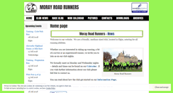 Desktop Screenshot of morayroadrunners.com